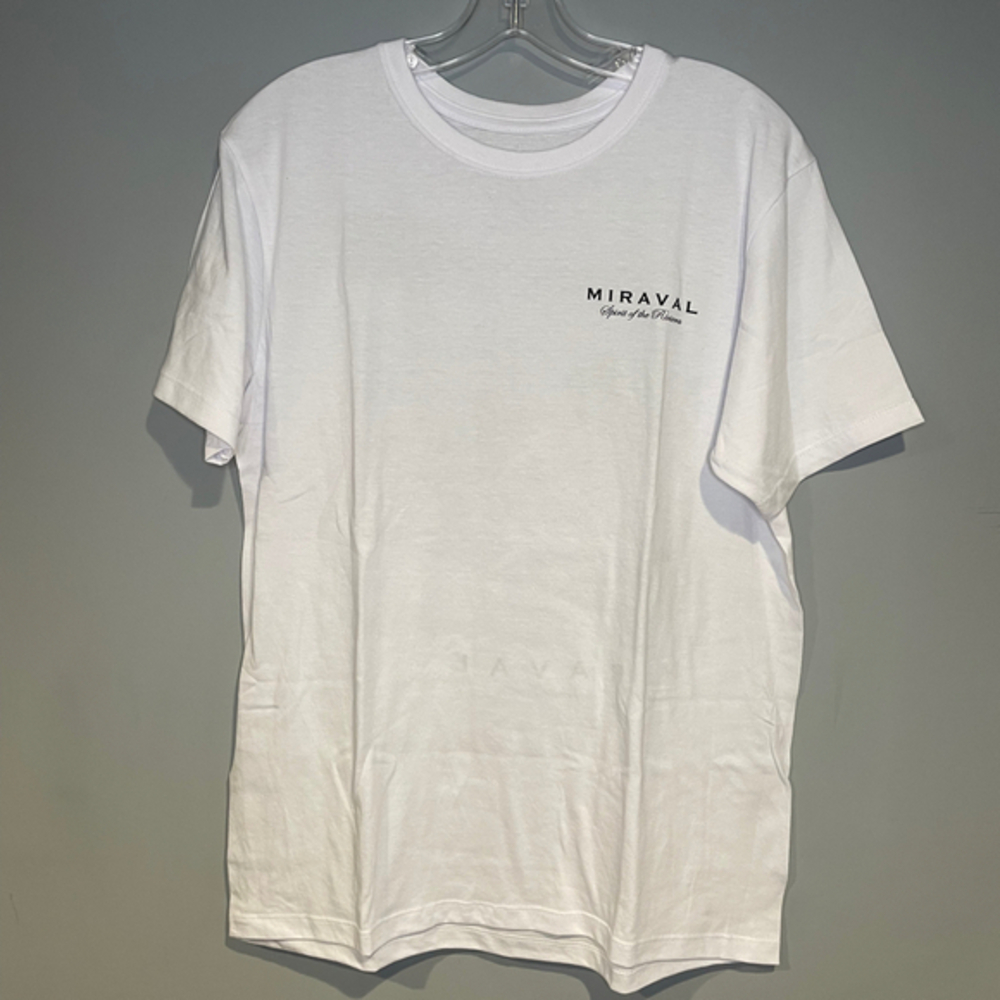 miraval t shirt men women size medium Spirit Alcohol brand sexy lady